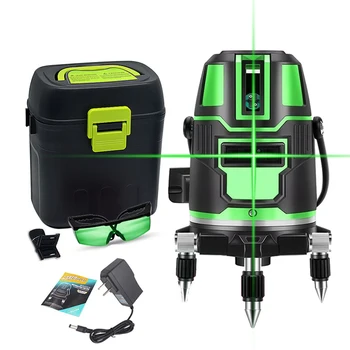 Self Leveling Green Laser Level 360 Horizontal And Vertical Cross Laser Leveling Device 2 3 5 Lines Laser Leveler Dropshipping 12 lines 3d waterproof laser level self leveling 360 degrees rechargeable battery horizontal vertical cross green laser