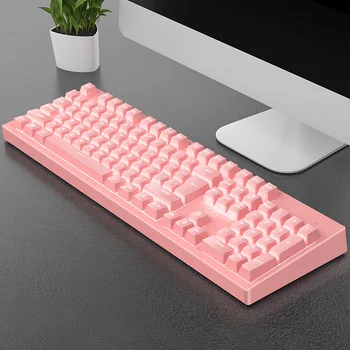 

Fashion USB Wired Keyboard 104 Keys Gaming PC Accessories for Computer with LED Light VH99