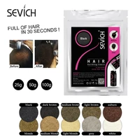 KerBrian-Mélangeur de fibres capillaires pour perte de cheveux, 100g, fibres capillaires dissimulées, poudres capillaires, extension de cils noire 3