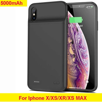 

4100mAh Power Case For iphone X Xs Magnetic Portable Power Bank Charger Case For iphone Xr XsMax External Spare Battery