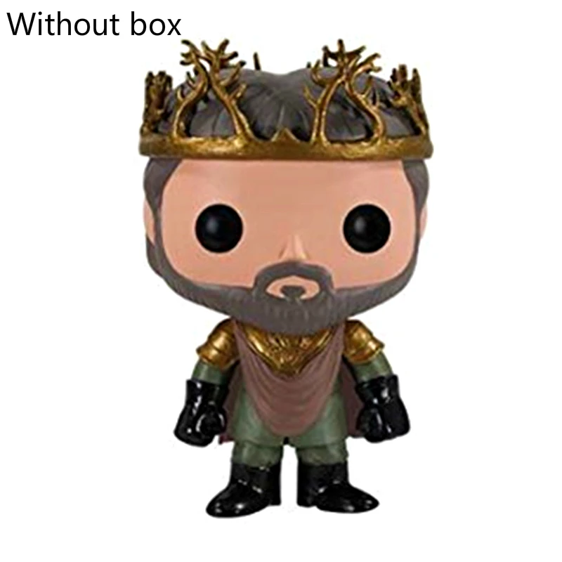 Arya stark Funko pop игра ThronesJon Snow daeneris Targaryen Drogon модель Фигурка Коллекционная модель игрушки для подарка аниме фигурка - Цвет: 12 without box