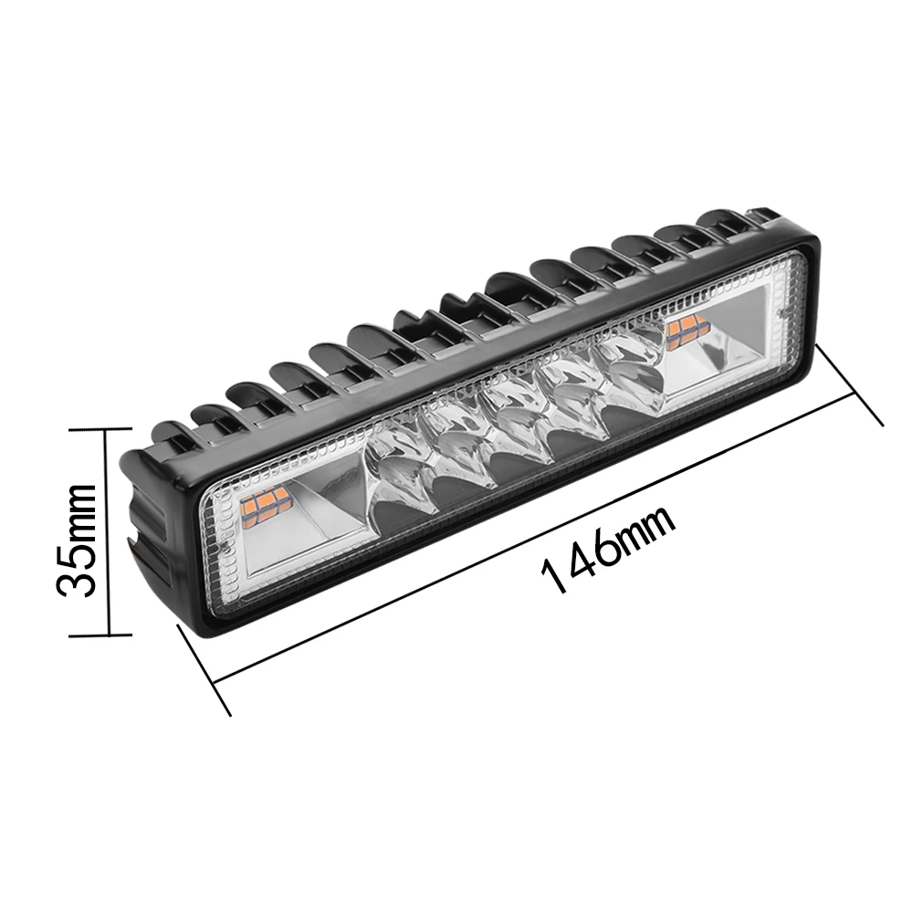 Светодиодный рабочий светильник бар машинка для стрижки 48 Вт Strobe Flash