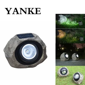 

Underground Solar Energy Light Solar Lantern Lawn Lamps Outdoor Garden Solar Spotlight Pathway Landscape Stone Solar Lam