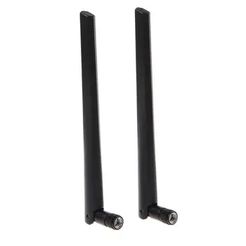 

2x 6dBi 2.4GHz 5GHz Dual Band WiFi Router Network Card RP-SMA Antenna 2 x U.fl IPEX Cable N8S5