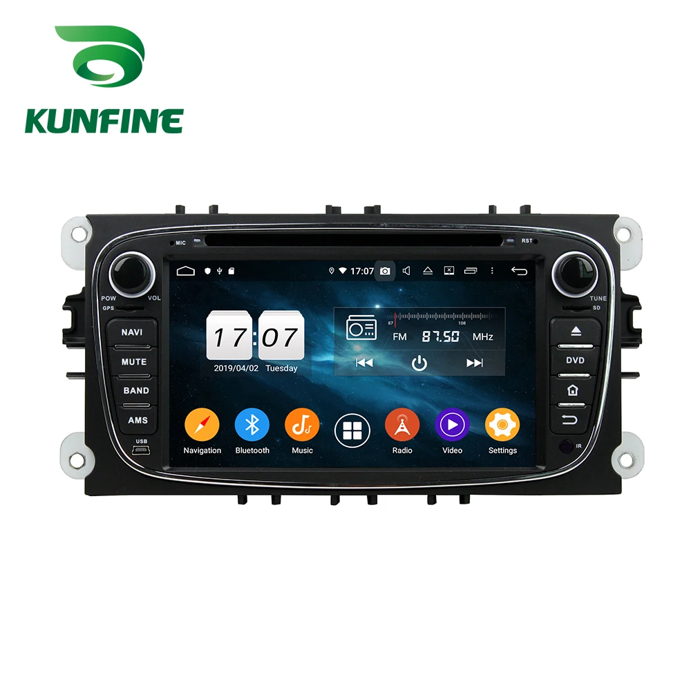 Perfect Android 9.0 Octa Core 4GB RAM 64GB ROM Car DVD GPS Multimedia Player Car Stereo for Ford Mondeo Tourneo Connect S-max 1