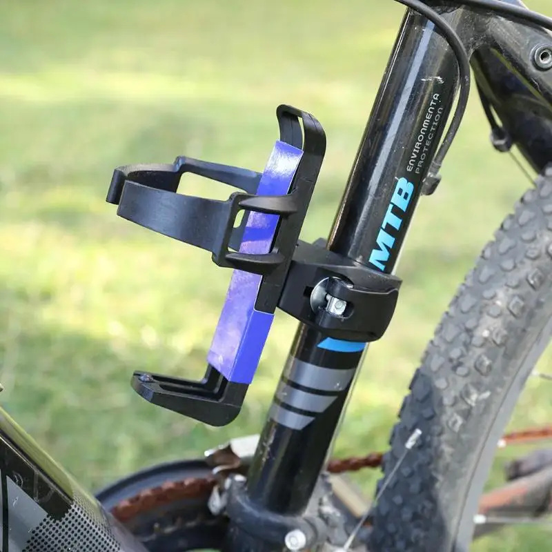 Bike Bottle Holder-SAHOO Aluminium Alloy Bike Bottle Rack Holder Bicycle Water Cup Kettle Support Accessories 