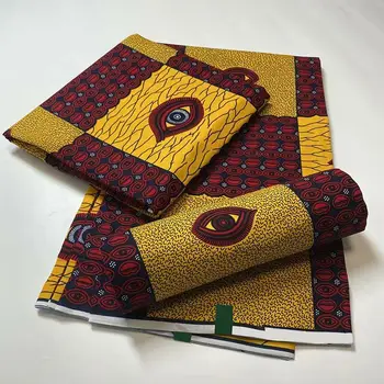 

2020 african veritable ankara real wax print fabric african printed fabric 100% cotton Nigeria ankara by 6 yards/lots