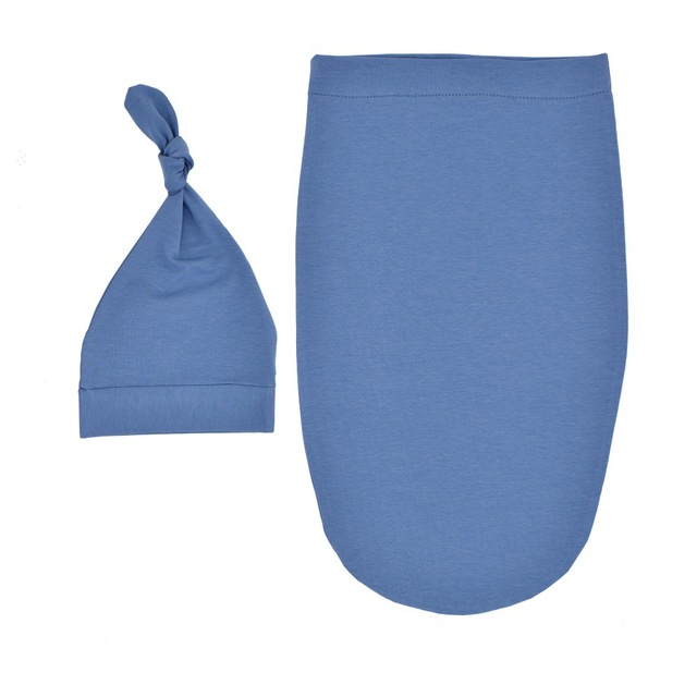 Baby Swaddle Wrap Soft Print Newborn Cocoon Envelope Comfortable Cotton Baby Sleeping Bags Discharge Kit Newborn Blanket