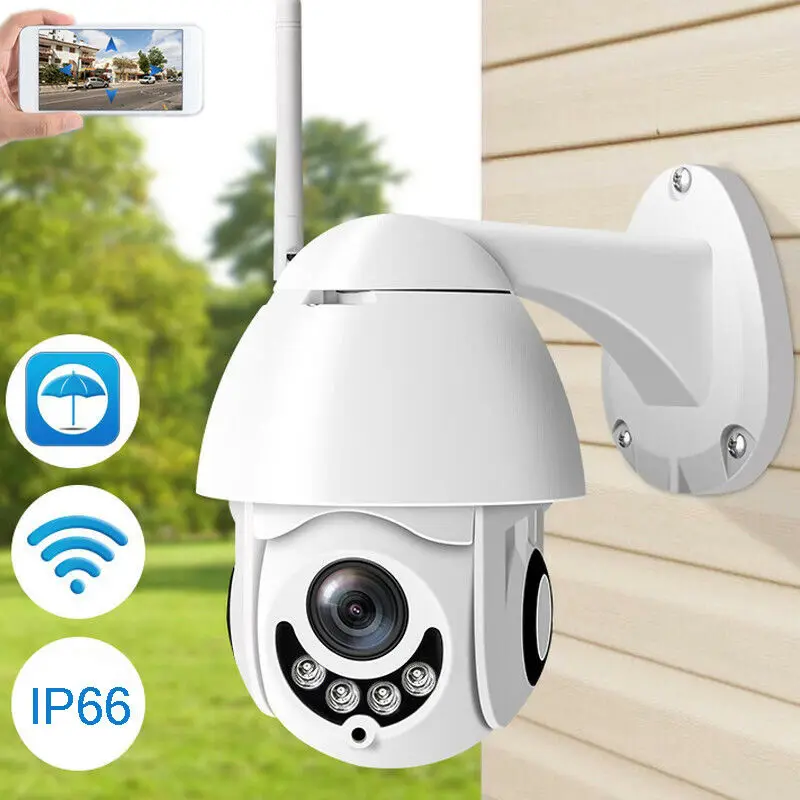 2020 Camera WHITE Wireless Outdoor CCTV HD Home Security UK-NEW I9m Web 1080P WIFI IP Wifi Doorbell | Безопасность и защита