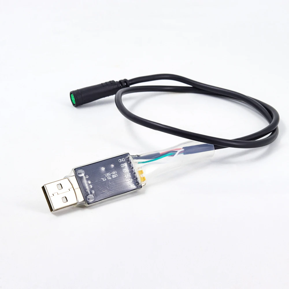 Bike Components Mid Motors Modification USB Programming Cable For Bafang 8FUN