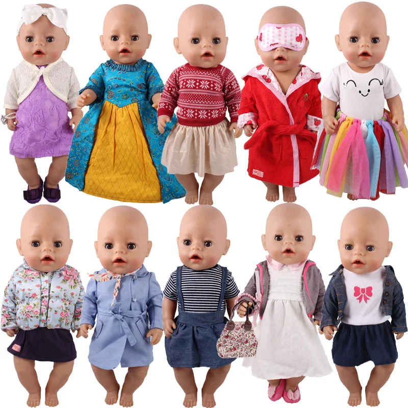 ⭐️BRAND NEW⭐️Clothes To Fit 43cm Baby Born Doll 