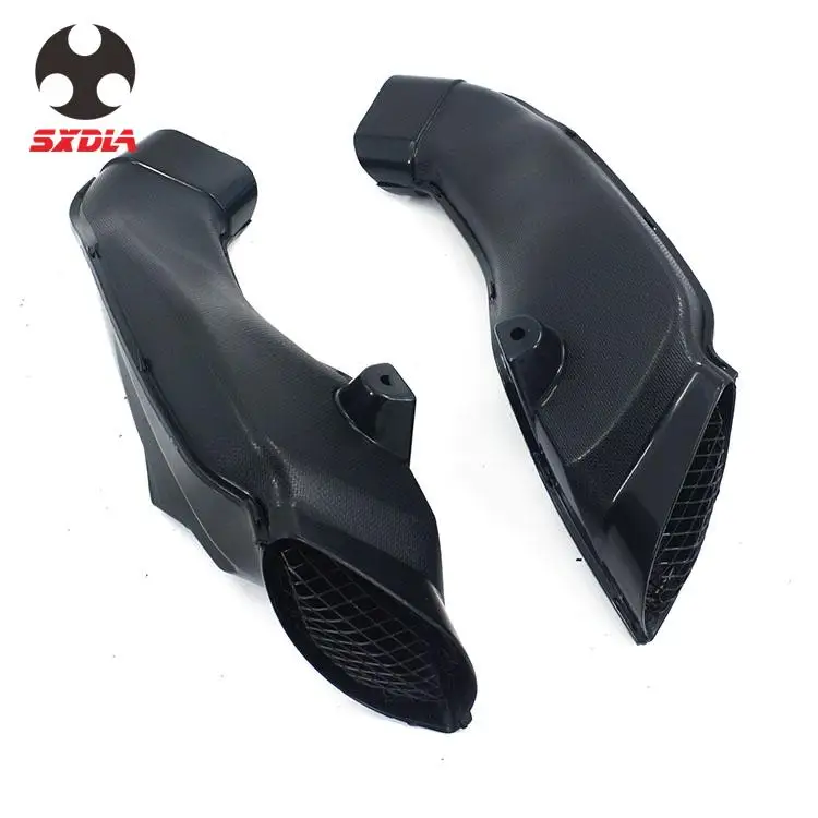 Мотоцикл черный воздухозаборник трубы для SUZUKI GSXR1000 GSXR 1000 2003 2004