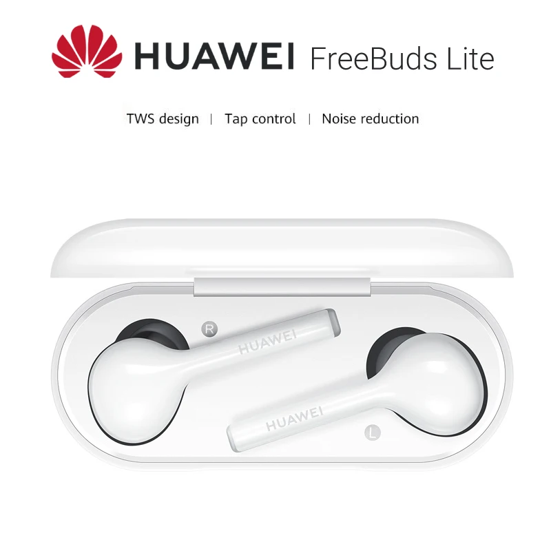 Беспроводные Bluetooth-наушники Huawei FreeBuds Lite водонепроницаемые 12 часов работы |