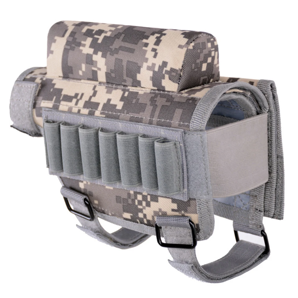 

4 Color Tactical Rifle Shotgun Buttstock Cheek Rest Rifle Stock Ammo Shell Gun Accessories for Hunting