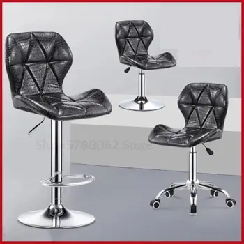 

Modern Breakfast Chair Adjustable Bar Stool Swivel Chair Bar Chair Commercial Furniture Bar Tool free shipping in Russia