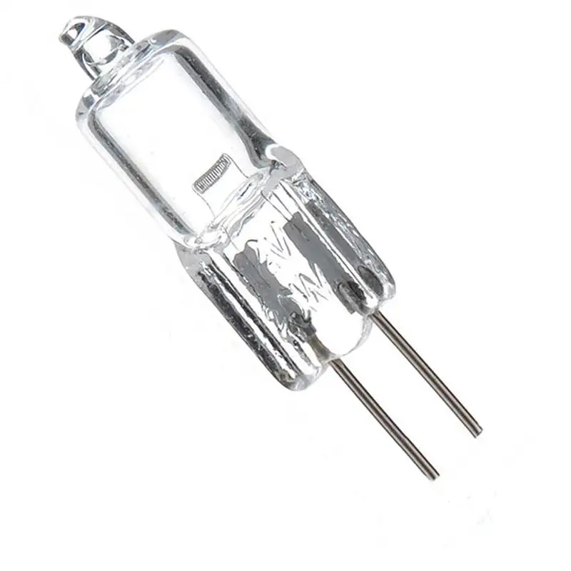 

10/20PCS Halogen G4 AC12V 20W Lamp G4 Halogen Light Bulbs G4 Base Clear Halogen Inserted Beads Crystal Lamp Drop Shipping