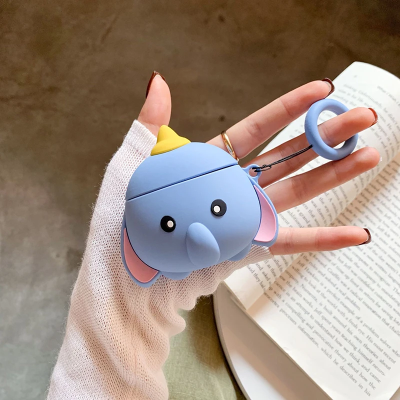 3D мультфильм наушники чехол для huawei Freebuds 3 Милая силиконовая гарнитура животное