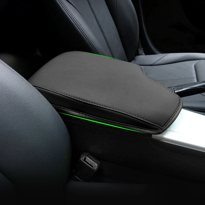 Copri Bracciolo Console Centrale Per Audi A3 8P / A5 2003-2013 - Nero - Foto 7