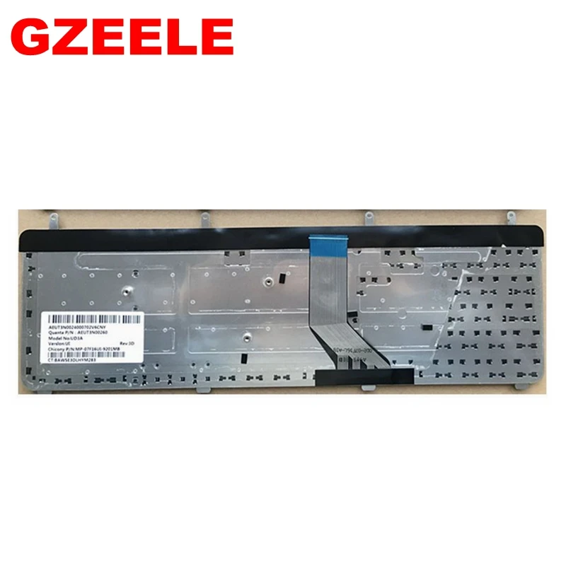 Новая английская клавиатура для hp павильон DV7-2000 DV7-2100 DV7-2200 DV7-3000 DV7-3100 dv7t-3000 US клавиатура для ноутбука