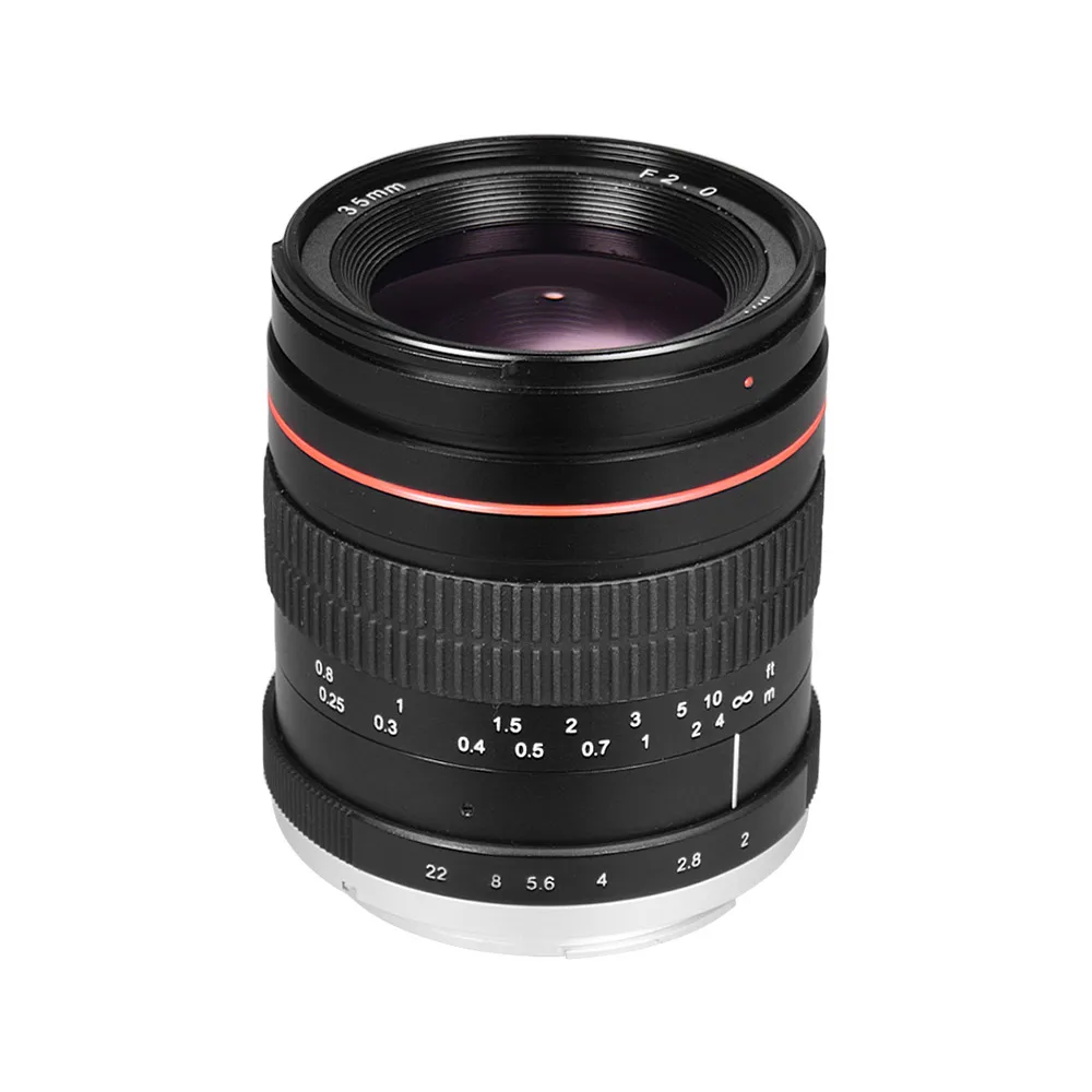 35 мм F2.0 широкоугольный ручной фокус объектив полный каркас SLR объектив низкая дисперсия для Nikon F крепление D7000 D7100 D200 D300 Камера