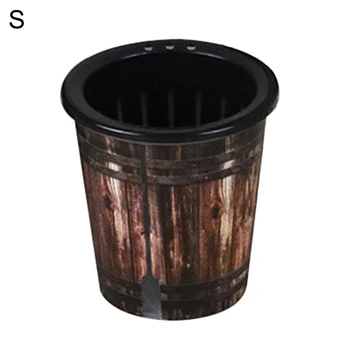 

Lazy Plastic Self-Watering Flower Pot Indoor Plant Pot Desktop Garden Pots Automatic Water Absorption Flower PlanterHome Office