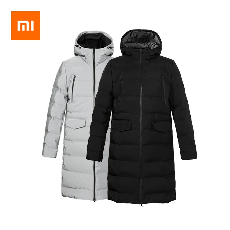 

Original Xiaomi Mijia Uleemark Men's Seamless Down Jacket 90% Duck Down Winter Long Cotton Men Jacket Casual Coat Male Fashion