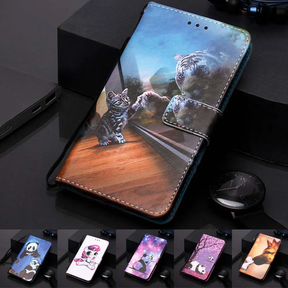 

PU Leather Flip Case For Samsung galaxy A10 A20 A30 A40 A40S A50 A70 M10 M20 M30 M40 A10S A20S A60 A90 Wallet Phone Case Coque