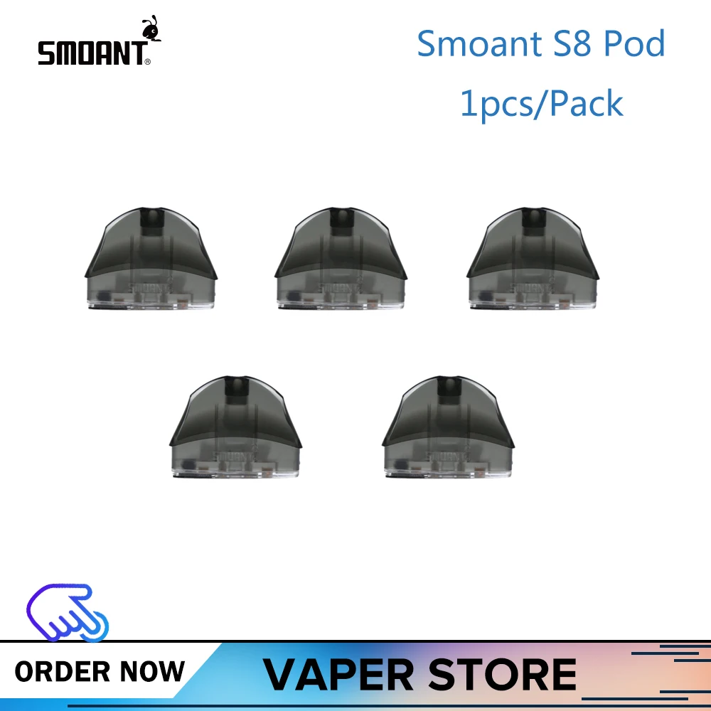 Оригинальный стартовый картридж Smoant S8 Pod 1 5 шт. 2 мл сопротивление подходит для