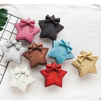 

2020 New Five-pointed Star Sweet Lady Butterfly Knot Bag Single Shoulder Chain Wrapped Korean Style Fashion Bag