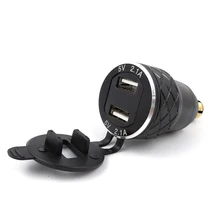 ^^Best Offers 1pc Black Brand New And High Quality Aluminum Alloy Shell metal CNC Dual USB Charger For BMW Motorcycle Cigarette Lighter ^^Best Offers 1pc Black Brand New And High Quality Aluminum Alloy Shell metal CNC Dual USB Charger For BMW Motorcycle Cigarette Lighter