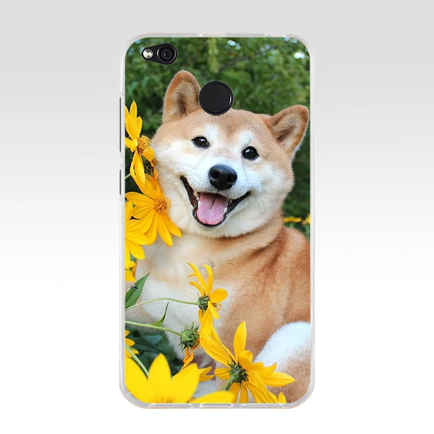 166SD p dog Мягкий Силиконовый ТПУ чехол для телефона xiaomi redmi 4A 4X note 4 4x mi A1 A2 lite|Бамперы|