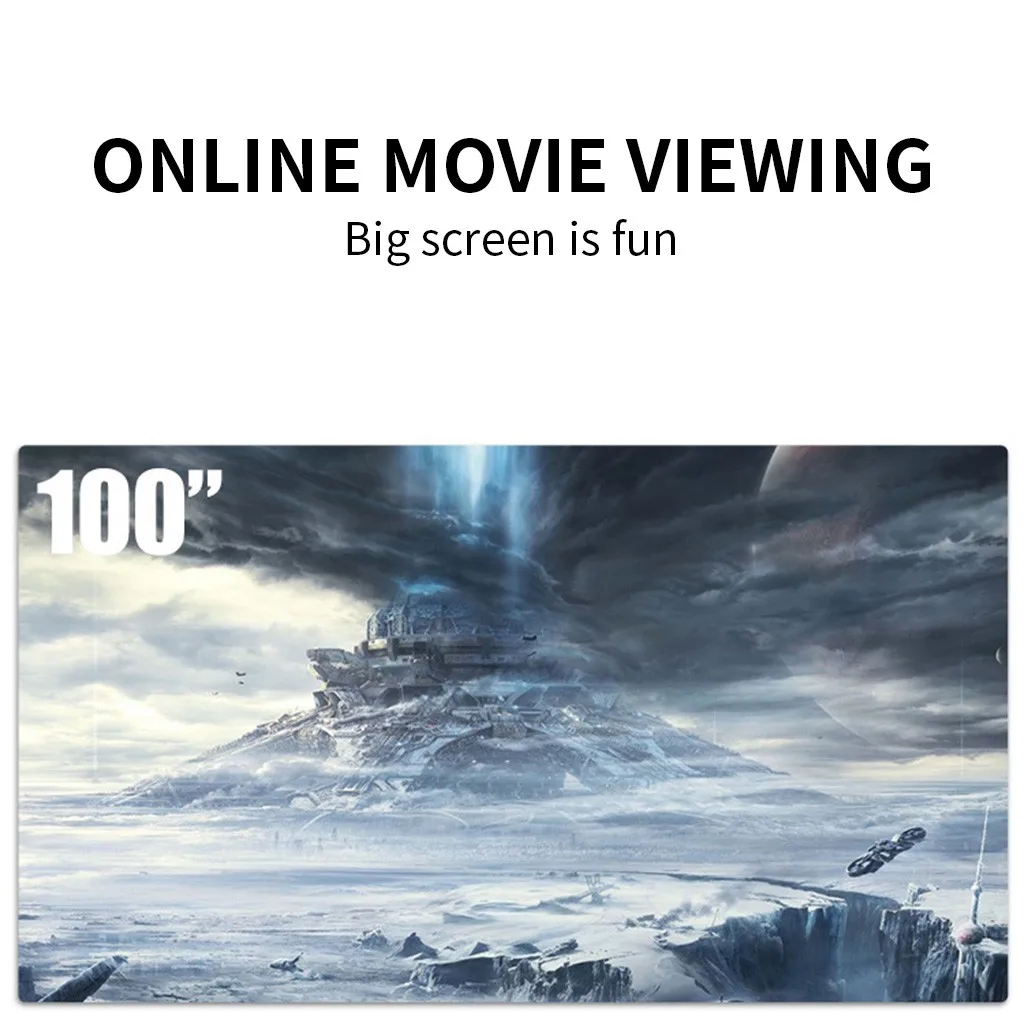 Проектор для Android 4K 3D HD 1080P 12000 люмен светодиодный проектор wifi BT Домашний кинотеатр HDMI#3