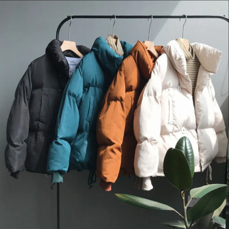 Утепленная зимняя куртка с высоким воротником Женское зимнее пальто 2020 женская