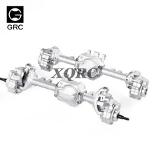 

G2 aluminum CNC Ackermann front and rear axle metal axle for 1 / 10 traxxas trx-4 defender trx4 Bronco