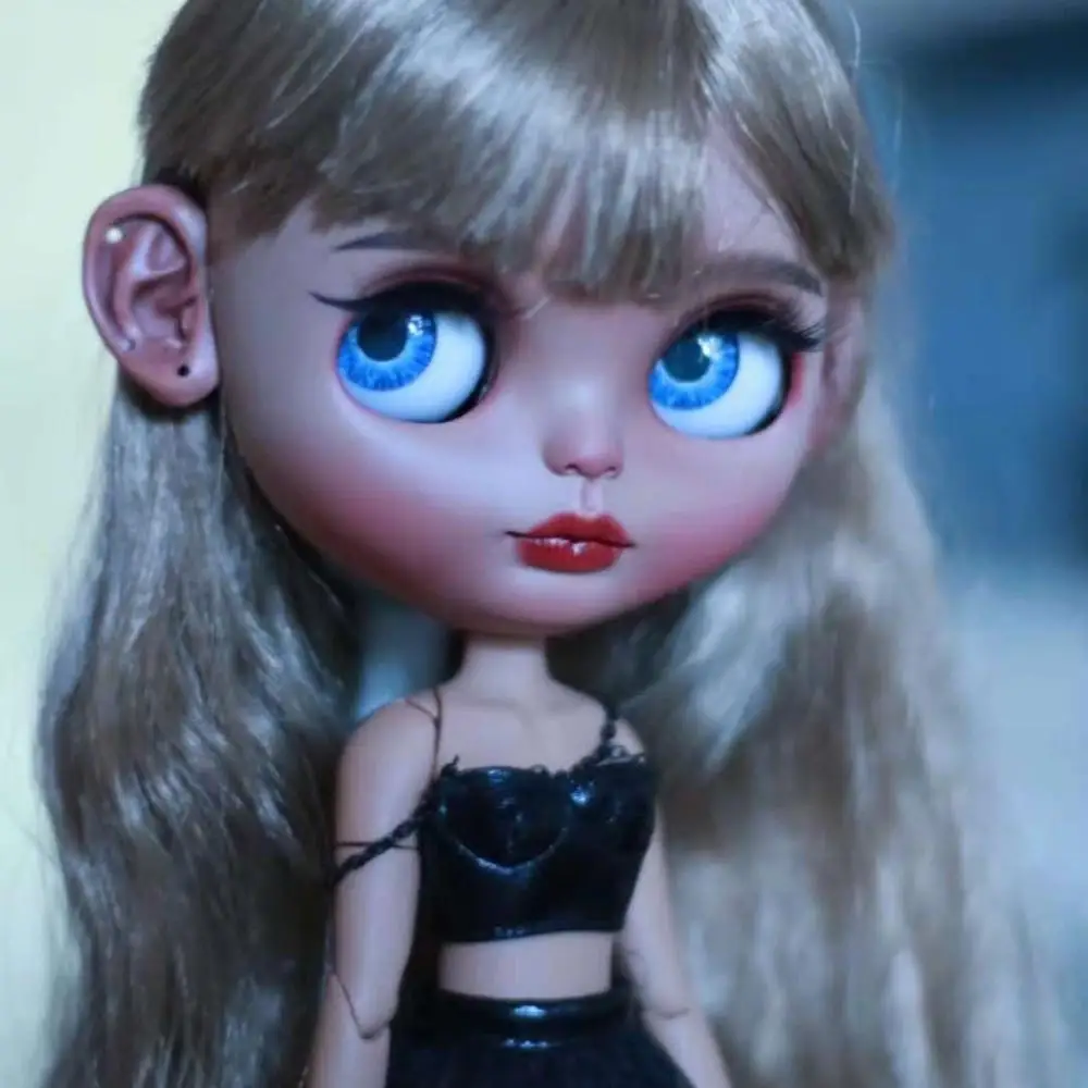1/6 BJD 30 см кукла игрушки 19 шарнир высшего качества китайская Кукла BJD шар шарнир Кукла красные губы черный охлаждающий кожу девушка blyth кукла