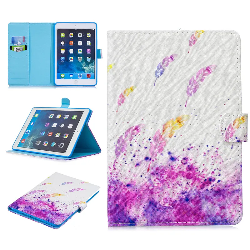 Модный защитный чехол для Apple ipad mini 5 4 3 2 1 чехол Funda PU кожаный чехол-подставка для ipad mini 4 3 Чехол мультяшный чехол