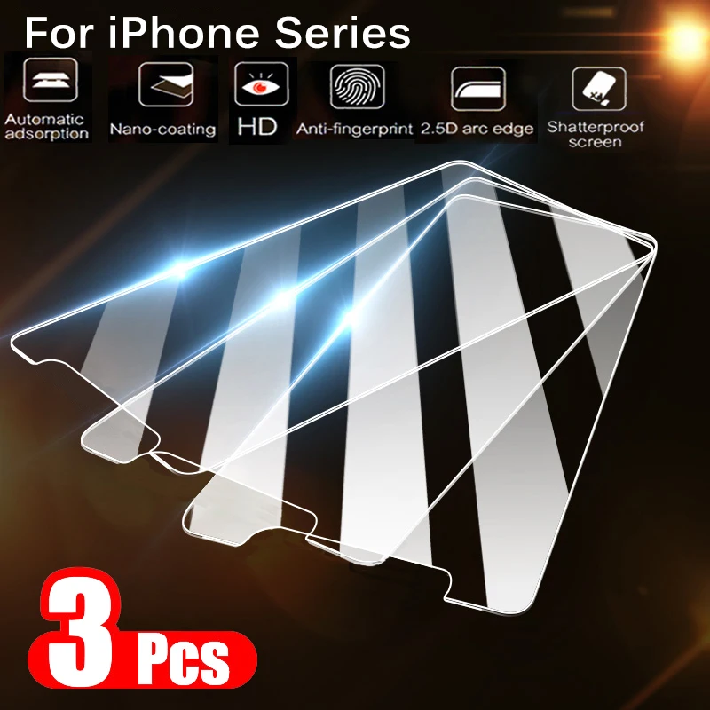 3 шт. Защита экрана для iphone 11 Pro Max закаленное стекло X XR XS защитное a 11Pro пленка |