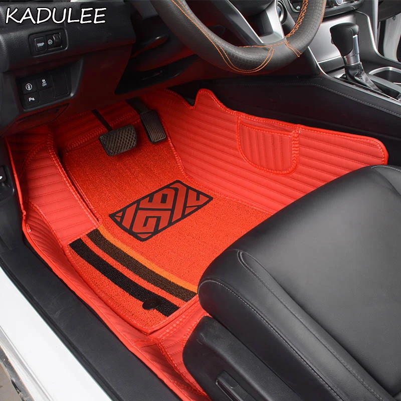 Автомобильные коврики KAUDLEE на заказ для Volkswagen touran vw CC passat polo golf tiguan jetta touareg EOS T | Напольные коврики -4000327588063