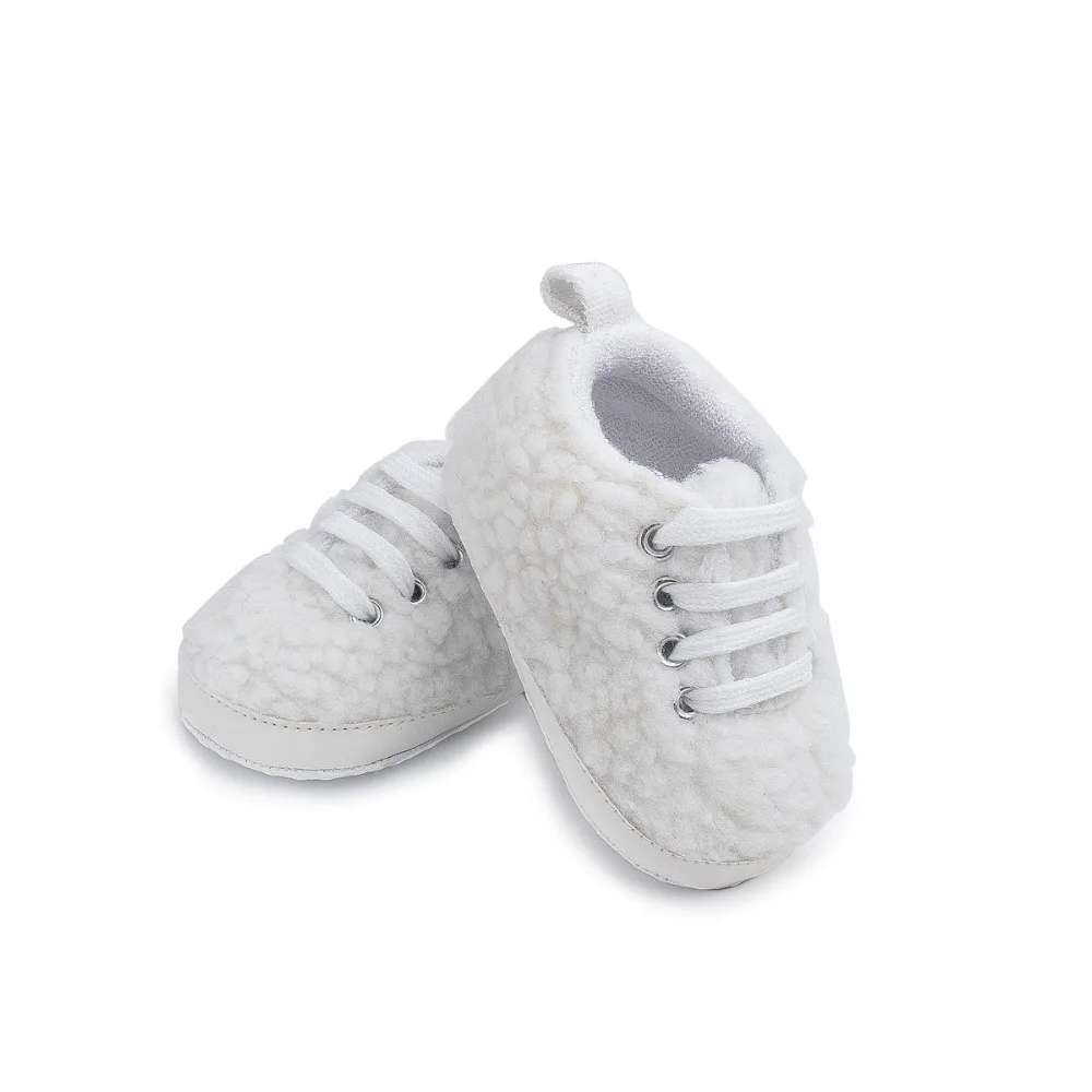 Winter Baby Shoes Newborn Infant Boys Girls Toddler Shoes Soft First Walkers Warm Fleece Moccasins