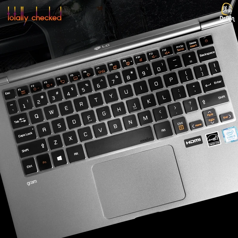 TPU Keyboard Cover Skin Stickers Protector For LG Gram 14Z970 14Z980 14Z990 14 inch / 13Z970 13Z980 13Z990 13 13.3 inch