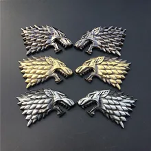 ##Special Price Rhino Tuning Game of Thrones House Stark Direwolf Family Totem Metal Car Badge Emblem Sticker Fit Silverado F-Series Escape ##Special Price Rhino Tuning Game of Thrones House Stark Direwolf Family Totem Metal Car Badge Emblem Sticker Fit Silverado F-Series Escape