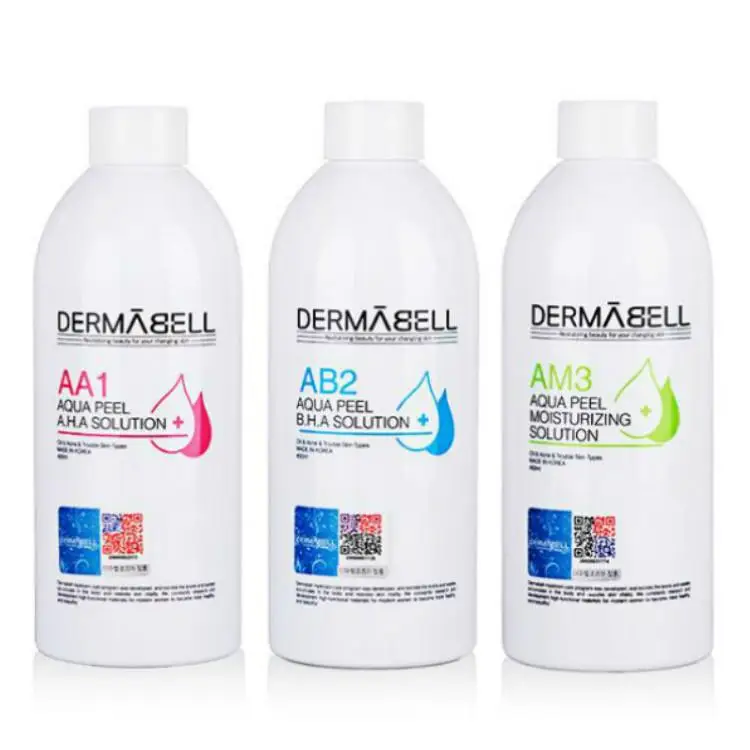 Aqua Peeling Solution AA1 AB2 AM3/400ml Bottle Aqua Facial Serum Hydra Facial Serum For Normal Skin