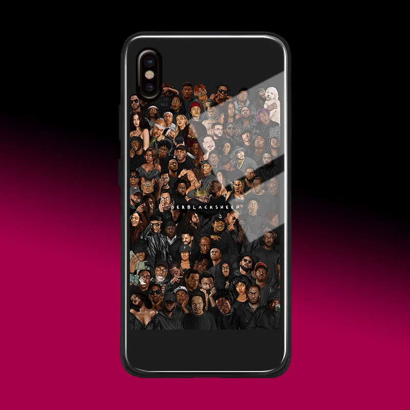 Популярный модный коллаж в стиле хип хоп художественный мягкий силиконовый