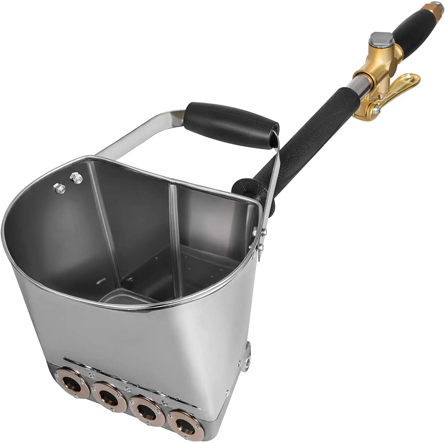 4 Jet 3hp Stucco Sprayer Plaster Sprayer Cement Mortar Spray Gun Hopper