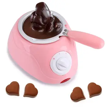 

Chocolate Melting Machine Chocolate Crucible Professional Aluminum Adjustable Temperature Electric Candy Melting Machine