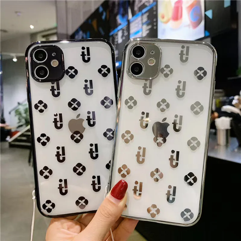 Plating for 11Promax phone case with lanyard camera comprehensive protection Applicable for 11 11Pro 8plus case