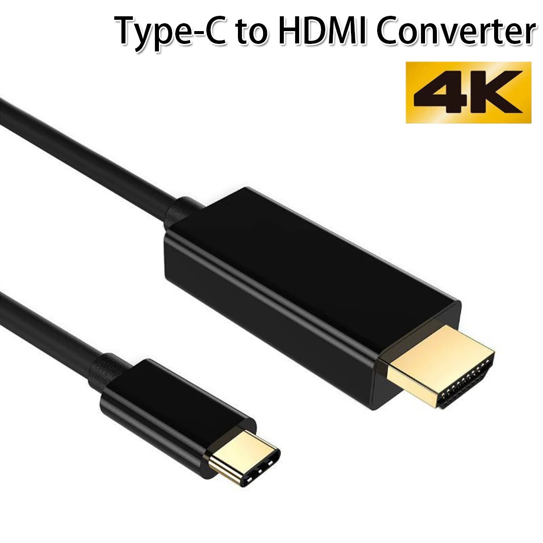 USB C к HDMI 4K кабель адаптер Тип C HDMI Thunderbolt 3 для huawei mate 20 macBook pro pro galaxy S9 HDMI USB-C