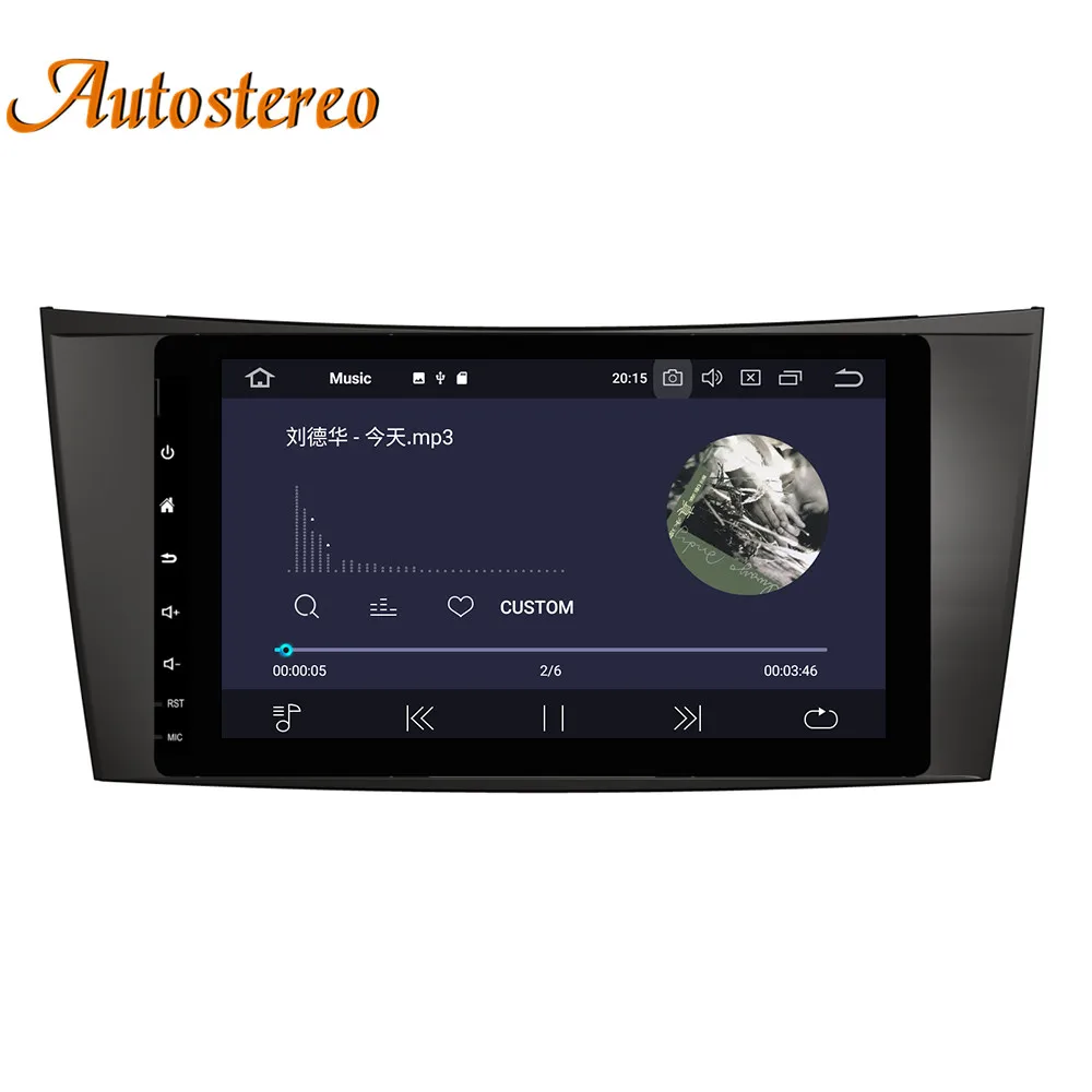 Cheap DSP Android 9.0 Car NO DVD Player GPS navigation For Benz CLS W219/E W219/W463 2002-2009 auto radio head unit multimedia player 5