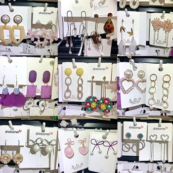 

30 Paris/lot fashion classical mix random style alloy women earring lot jewelry wholesale 200729-89