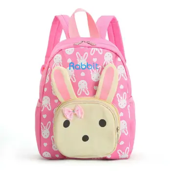 

New Fashion Hot Rabbit Cartoon Toddler backpack softback schoolbag Children gifts kindergarten boy girl Gifts Mochila